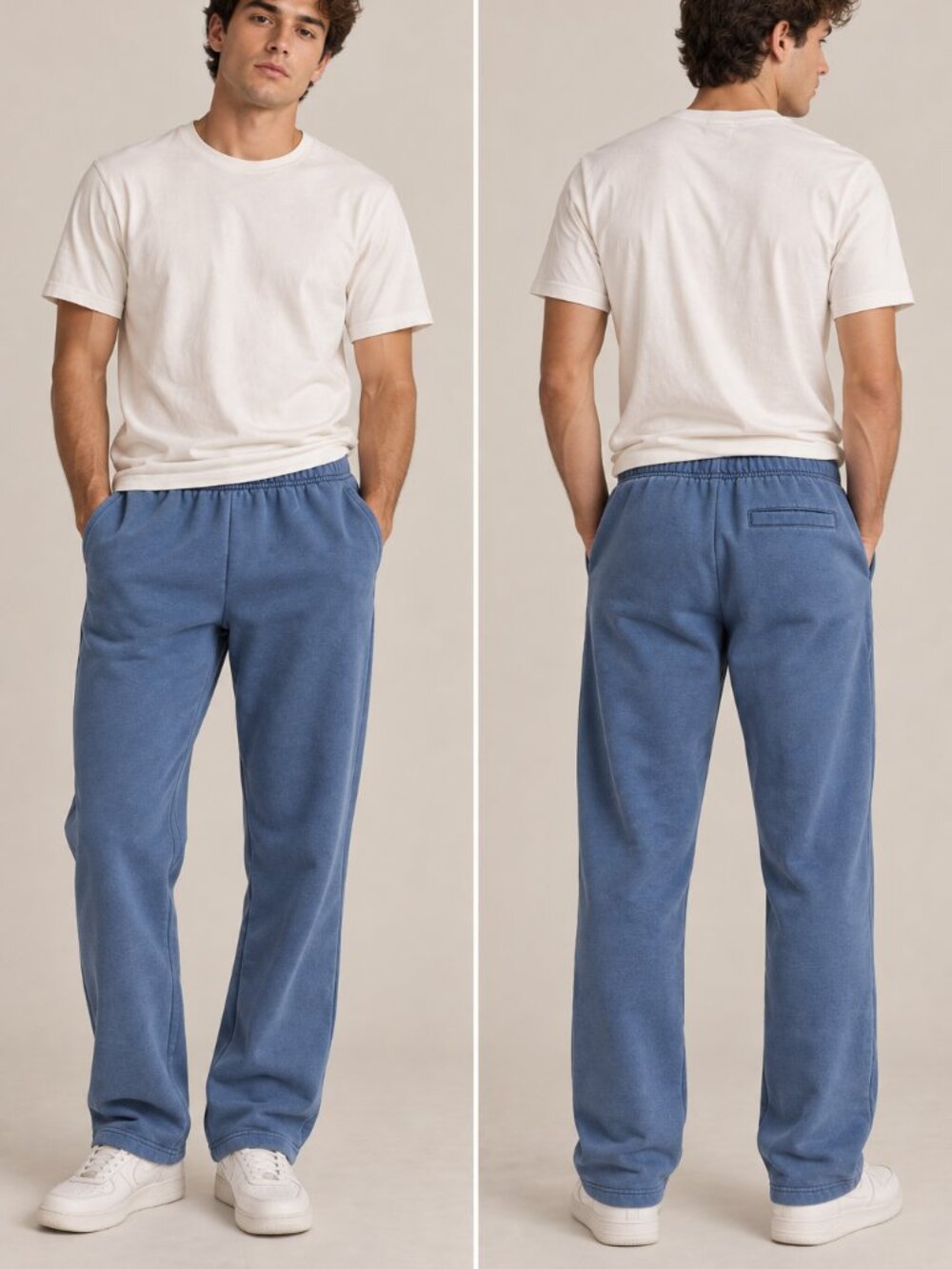 L.L.Bean Men's Athletic Sweatpants – Blue – Size S / 32"